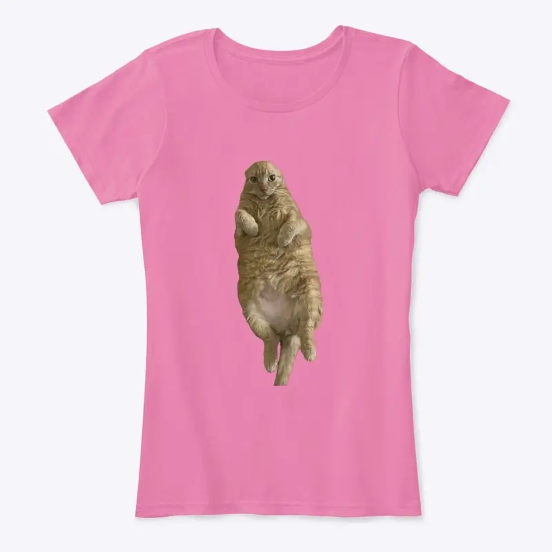 Cheddar Bob Kitty women’s cut Tee 