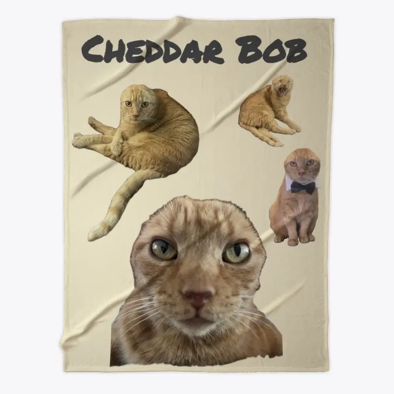 Cheddar Bob Kitty Blanket 2nd design