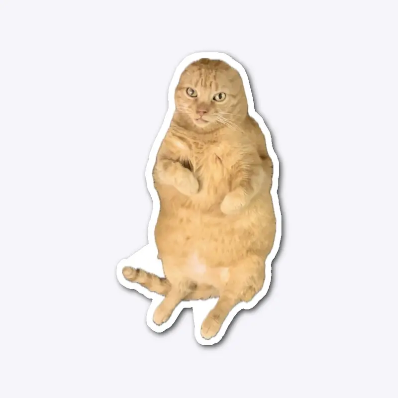 Cheddar Bob Kitty sticker